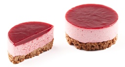 [past] Vegan Rasberry mousse cramble